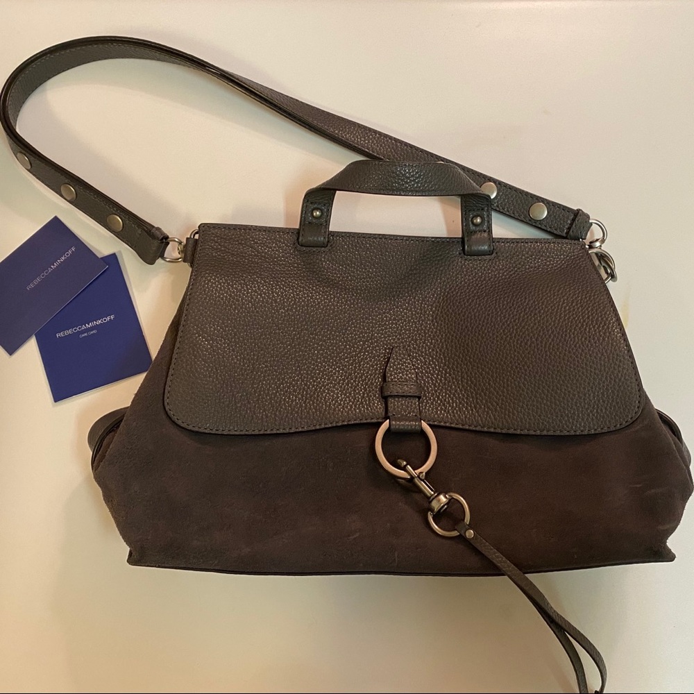 FLASH SALE 🎊 Rebecca Minkoff Leather & Suede Bag